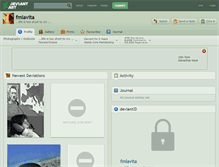 Tablet Screenshot of fmlavita.deviantart.com
