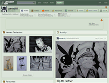 Tablet Screenshot of corset10.deviantart.com