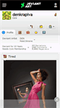 Mobile Screenshot of denkrapiva.deviantart.com