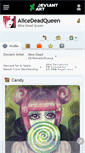 Mobile Screenshot of alicedeadqueen.deviantart.com