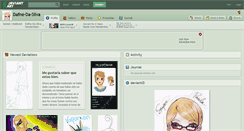 Desktop Screenshot of dafne-da-silva.deviantart.com