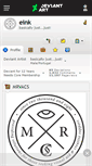 Mobile Screenshot of eink.deviantart.com