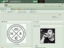 Tablet Screenshot of eink.deviantart.com