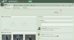 Desktop Screenshot of d-e-p.deviantart.com