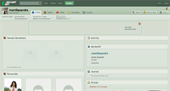 Desktop Screenshot of mamikasandra.deviantart.com