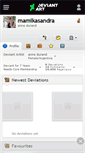 Mobile Screenshot of mamikasandra.deviantart.com