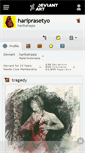 Mobile Screenshot of hariprasetyo.deviantart.com