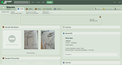 Desktop Screenshot of betajess.deviantart.com