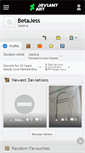 Mobile Screenshot of betajess.deviantart.com