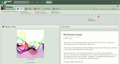 Desktop Screenshot of nolava.deviantart.com