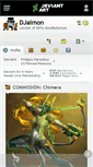 Mobile Screenshot of djaimon.deviantart.com