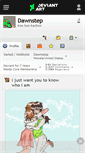 Mobile Screenshot of dawnstep.deviantart.com