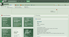 Desktop Screenshot of macbethii.deviantart.com