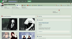 Desktop Screenshot of katara-waterbender.deviantart.com