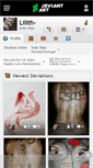 Mobile Screenshot of lilith-.deviantart.com