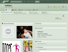 Tablet Screenshot of merijane.deviantart.com