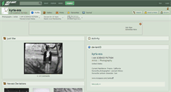 Desktop Screenshot of kyria-eos.deviantart.com
