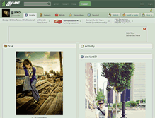 Tablet Screenshot of gurko.deviantart.com