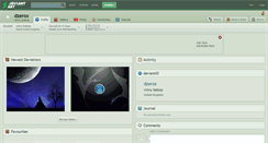 Desktop Screenshot of dzerox.deviantart.com