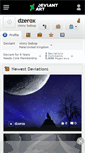 Mobile Screenshot of dzerox.deviantart.com