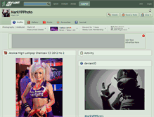 Tablet Screenshot of markvpphoto.deviantart.com