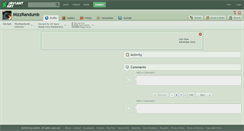 Desktop Screenshot of mizzrandumb.deviantart.com