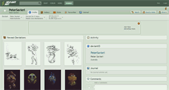 Desktop Screenshot of petersavieri.deviantart.com