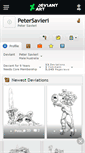 Mobile Screenshot of petersavieri.deviantart.com