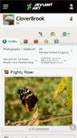 Mobile Screenshot of cloverbrook.deviantart.com
