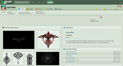Desktop Screenshot of convalise.deviantart.com