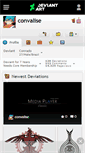 Mobile Screenshot of convalise.deviantart.com