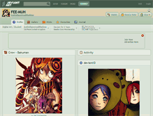 Tablet Screenshot of fee-muh.deviantart.com