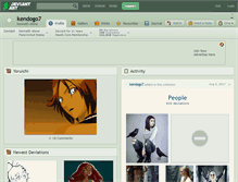 Tablet Screenshot of kendogo7.deviantart.com