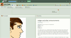 Desktop Screenshot of leon-fuego.deviantart.com