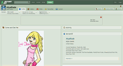 Desktop Screenshot of miyablade.deviantart.com