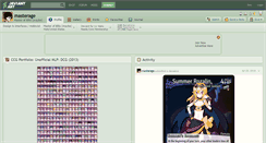 Desktop Screenshot of masterage.deviantart.com