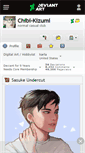 Mobile Screenshot of chibi-kizumi.deviantart.com