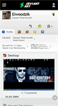 Mobile Screenshot of elwoodzik.deviantart.com