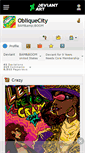 Mobile Screenshot of obliquecity.deviantart.com