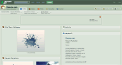 Desktop Screenshot of hasune-san.deviantart.com