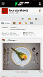 Mobile Screenshot of four-parakeets.deviantart.com