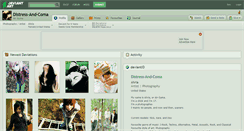 Desktop Screenshot of distress-and-coma.deviantart.com