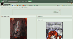 Desktop Screenshot of kashiechan.deviantart.com