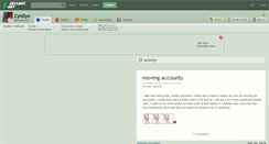 Desktop Screenshot of cyndyn.deviantart.com