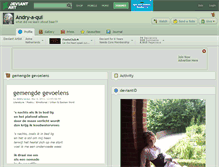 Tablet Screenshot of andry-a-qui.deviantart.com