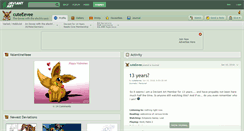 Desktop Screenshot of cuteeevee.deviantart.com