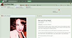 Desktop Screenshot of from-blank-pages.deviantart.com