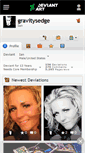 Mobile Screenshot of gravitysedge.deviantart.com