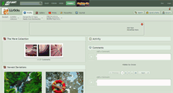 Desktop Screenshot of llr0cks.deviantart.com
