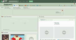 Desktop Screenshot of deapthroat15.deviantart.com